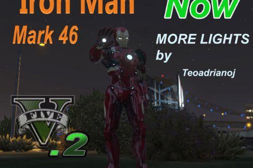 Lights + More LEDs for Iron Man Mark 46